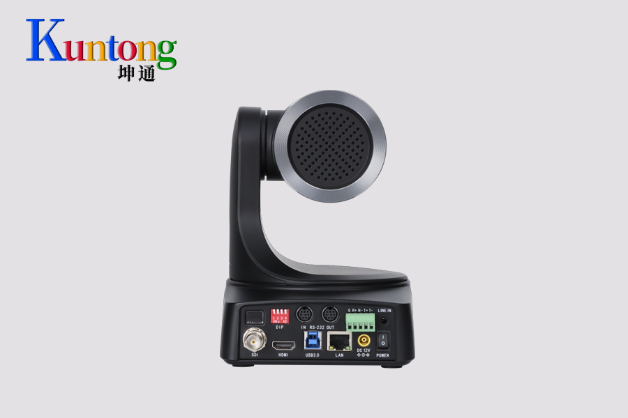 Kuntong坤通KTM-VCC-UHD20SHNU6 4K视频会议摄像机背面图