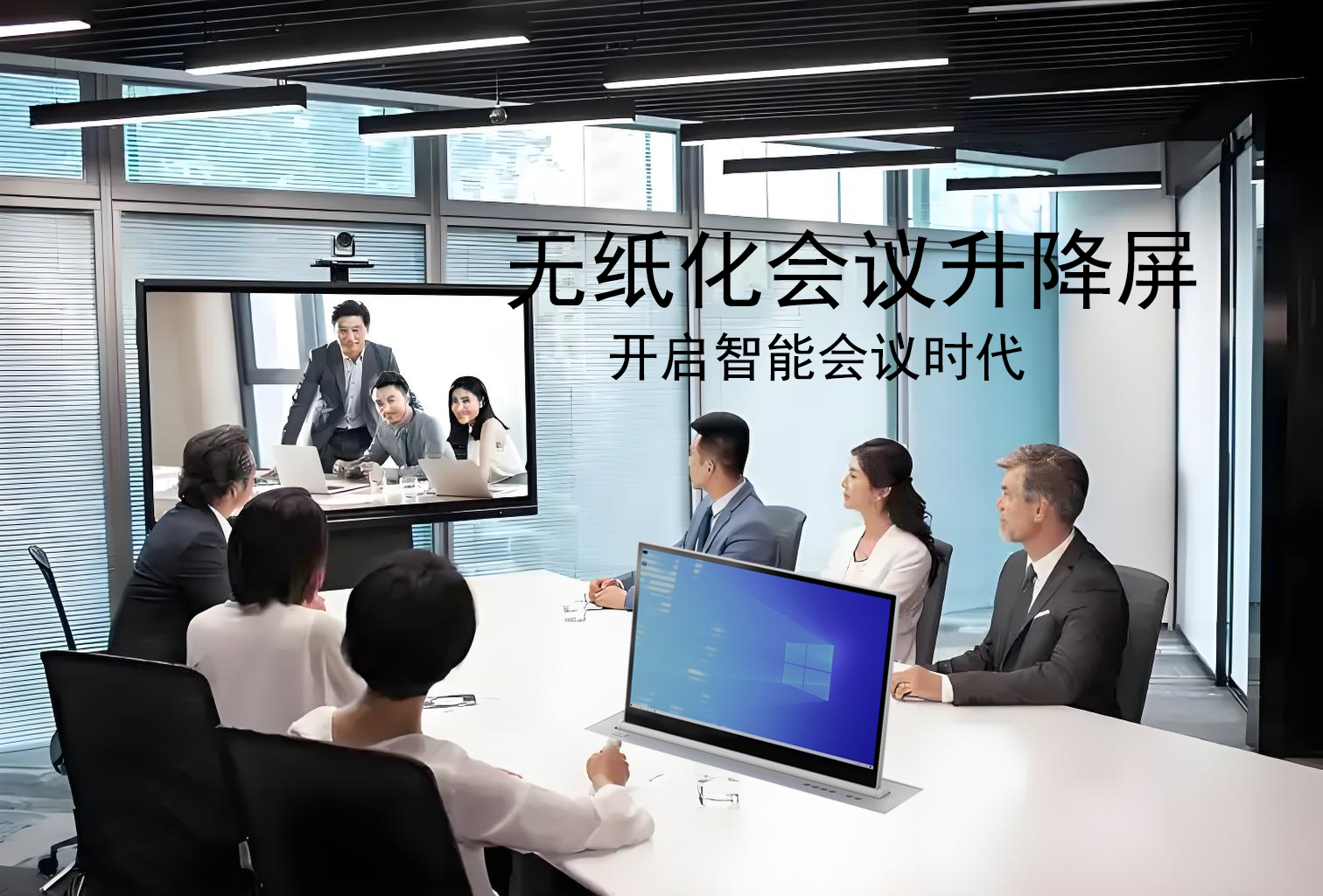 无纸化系统升降器是什么 无纸化液晶显示器有什么用