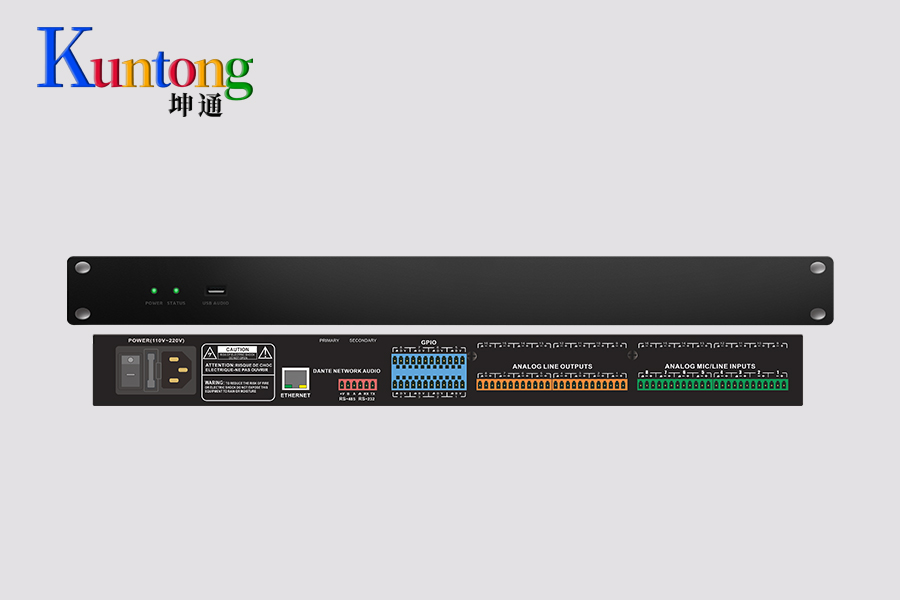 声音失真、杂音多？Kuntong坤通数字音频处理器（KTM-DAP-0808），纯净音质一键搞定！